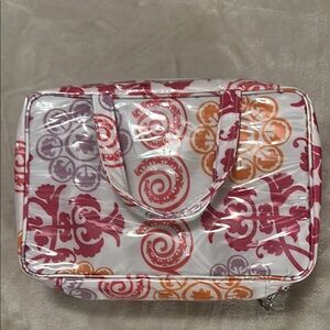 Contents by Allegro Mfg Co. Stylish Multicolor Cosmetic Bag